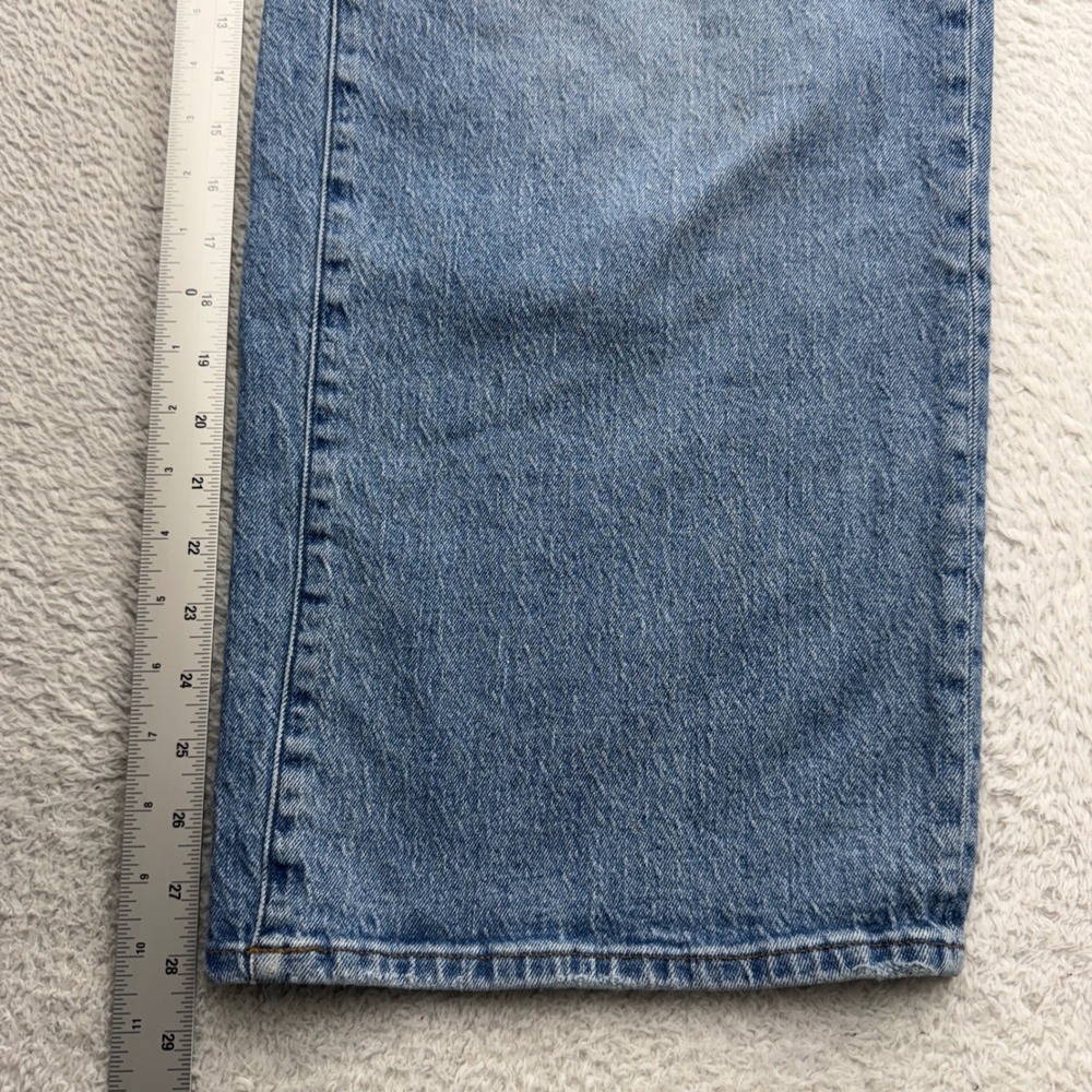 Madewell The Perfect Vintage Wide-Leg Jean 18W Medium Blue Wash High Rise Denim - Picture 4 of 11